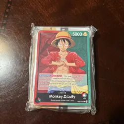 One Piece Welcome Kit Monkey D. Luffy OP01-003 Demo Deck Sealed - Image 4