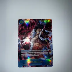 Monkey D. Luffy Alt Art OP11-118 SEC A Fist of Divine Speed ONE PIECE English - Image 1