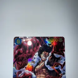 Monkey D. Luffy Alt Art OP11-118 SEC A Fist of Divine Speed ONE PIECE English - Image 2