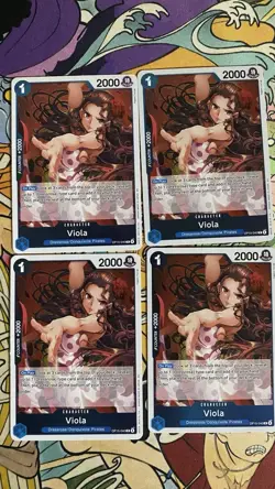 One Piece English - Viola - OP15-040 - R - NM x4 - Image 1