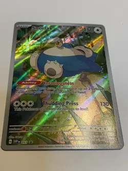 Pokemon TCG Snorlax 051 SV Scarlet & Violet 151 Black Star Promo ETB NM - Image 5