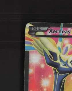 Xerneas EX 146/146 XY Full Art Ultra Rare Holo Pokemon Card DMG - Image 3