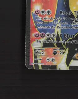 Xerneas EX 146/146 XY Full Art Ultra Rare Holo Pokemon Card DMG - Image 5