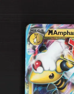 Mega M Ampharos EX 28/98 Ancient Origins Ultra Rare Holo Pokemon Card MP - Image 3