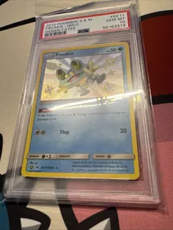 2019 Pokemon SM Hidden Fates Froakie #SV11/SV94 PSA 10 GEM MINT - Image 2