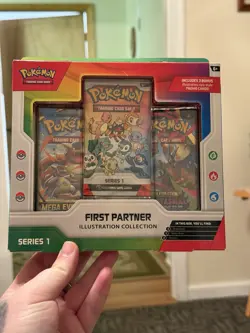 Pokemon TCG First Partner Illustration Collection Series 1 New Sealed - Image 1