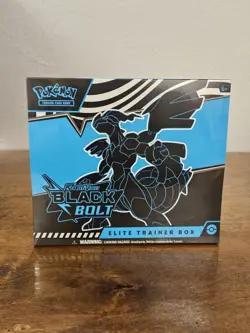 Pokemon Scarlet and Violet Black Bolt Elite Trainer Box BRAND NEW ETB SEALED - Image 1