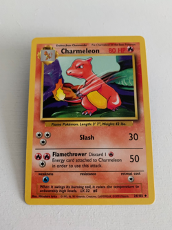 POKEMON CHARMELEON BASE SET 24/102, WOTC. 1999. - Image 1