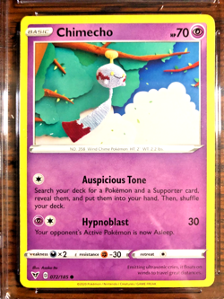 Chimecho Regular Common #072 - CGC GEM MINT 10 - Vivid Voltage - Pokemon TCG - Image 5