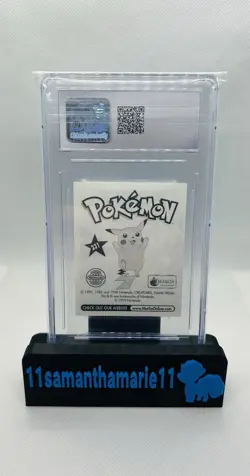 1998 Blastoise Pokemon Merlin Series 1 CGC 9.5 - Image 2