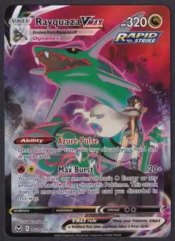 Pokemon Rayquaza VMAX TG20/TG30 Full Art Silver Tempest - Image 1