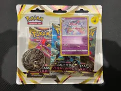Pokemon - Astral Radiance - 3 Pack Blister - Sylveon - Sealed - Image 1