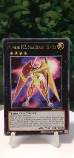 Number 102: Star Seraph Sentry RARE Unlimited VLP JOTL-EN053 - Image 1