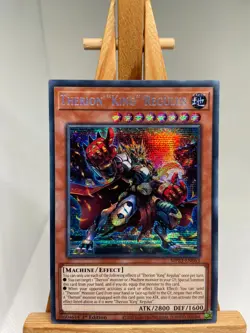 Therion "King" Regulus - Prismatic Secret Rare 1st Ed. MP23-EN063 - NM - YuGiOh - Image 1