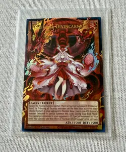 Kurikara Divincarnate RA05-EN147 Ultra Rare Yugioh Overframe Full Art MINT - Image 1