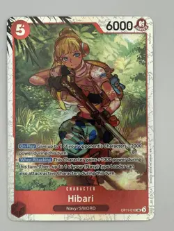 A Fist of Divine Speed #OP11-010 Hibari - Image 1