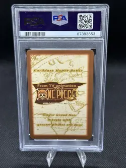 2001 ONE PIECE CARDDASS HYPER BATTLE GRAND LINE COMPILATION 2 #C431 NAMI PSA 9 - Image 2
