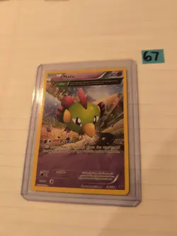 Pokemon Trading Card - Roaring Skies: Natu Full Art 28/108 Common Non Holo - Image 2