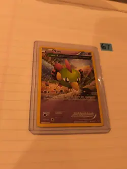 Pokemon Trading Card - Roaring Skies: Natu Full Art 28/108 Common Non Holo - Image 3