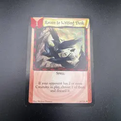 Harry potter trading card tcg basic raven to writing desk 34/116 rare eng - Image 1