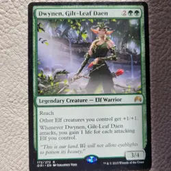 Commander Magic Deck 100 Cards = Complete MTG Mono Green ***ELVES Tribal ELF*** - Image 1