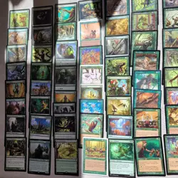Commander Magic Deck 100 Cards = Complete MTG Mono Green ***ELVES Tribal ELF*** - Image 3