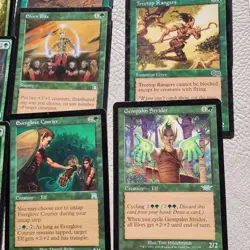 Commander Magic Deck 100 Cards = Complete MTG Mono Green ***ELVES Tribal ELF*** - Image 5