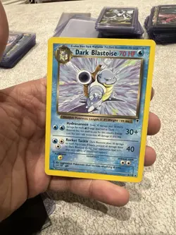 Pokemon Dark Blastoise TCG Team Rocket 20/82 Regular Rare Non-Holo Card - Image 1