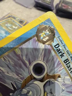 Pokemon Dark Blastoise TCG Team Rocket 20/82 Regular Rare Non-Holo Card - Image 2