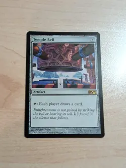 Temple Bell (217/249, M11, 2010) - Magic the Gathering Card Rare LP - Image 1