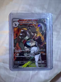 Pokemon TCG Team Rockets Houndoom Illustration Rare Card 191/182 Destined Rivals - Image 1
