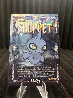 Shuppet #25 - Cracked Ice Holo - Prisma Trick or Treat Cards - Pokemon - Image 1