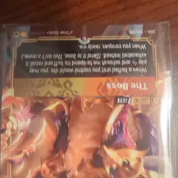 Riftbound METAL Card – Sett The Boss - Prize Wall Exclusive - Image 4