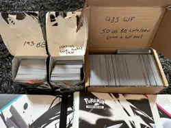 Pokemon Black Bolt White Flare Binder 800+ Cards Bulk Holo Reverse Bundle Lot - Image 2