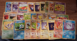 27 Card Lot Japanese Pokemon Team Rocket Common/Uncommon Lot Nm/Mt - Image 1