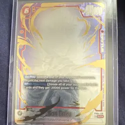 Dragon Ball Super Bandai Son Goku FB04-129 Secret Rare Battle Card SCR - Image 1