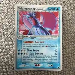 Pokemon Salamence EX Dragon Frontiers Holo Card 98/101 - Image 1