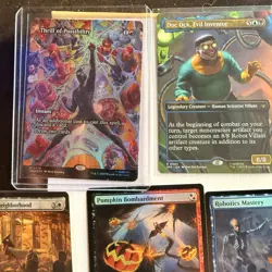 Lot of Magic The Gathering Marvel's Spider-Man Cards with Foils - Image 2