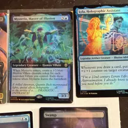 Lot of Magic The Gathering Marvel's Spider-Man Cards with Foils - Image 3