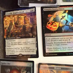 Lot of Magic The Gathering Marvel's Spider-Man Cards with Foils - Image 4