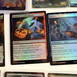 Lot of Magic The Gathering Marvel's Spider-Man Cards with Foils - Image 5
