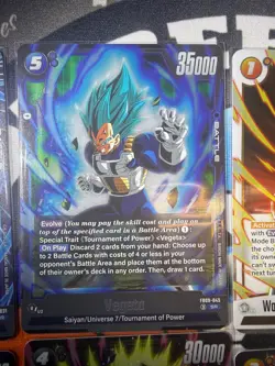 Dragon Ball Fusion World FB09 SR Lot Dual Evolution Super Rare Lot 8 Cards - Image 4