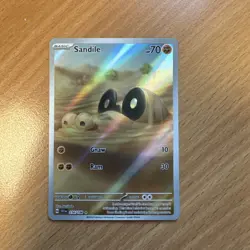 Sandile 216/198 SV01: Scarlet & Violet Base Set - Pokemon Card - NM - Image 1