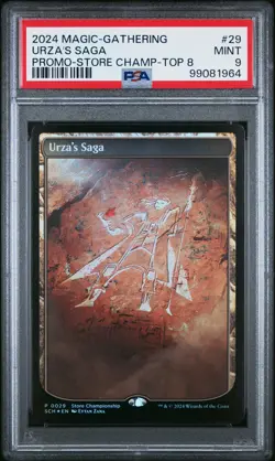 Magic: The Gathering Urza's Saga #29 Foil Store Champ Promo 2024 PSA 9 Mint - Image 1
