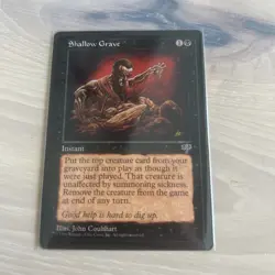 Shallow Grave #141 Mirage Regular Rare (Reserve List) NM - Image 2