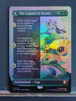 The Legend of Kyoshi (Borderless); Foil; Avatar: The Last Airbender - Image 1