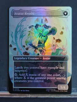 The Legend of Kyoshi (Borderless); Foil; Avatar: The Last Airbender - Image 2
