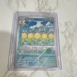 Pokemon Sunflora Illustration Rare SV06 Twilight Masquerade Holo 169/167 100 HP - Image 1