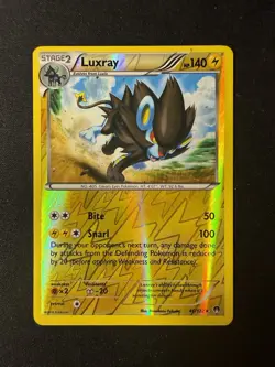 Luxray - Reverse Holo Rare XY BREAKpoint 46/122 LP Pokemon - Image 1