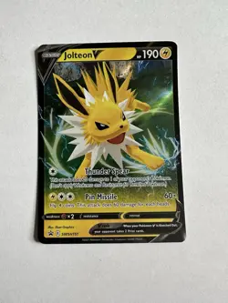 Jolteon V SWSH151 Pokemon TCG Sword & Shield Promo Cards Holo MINT NM - Image 1